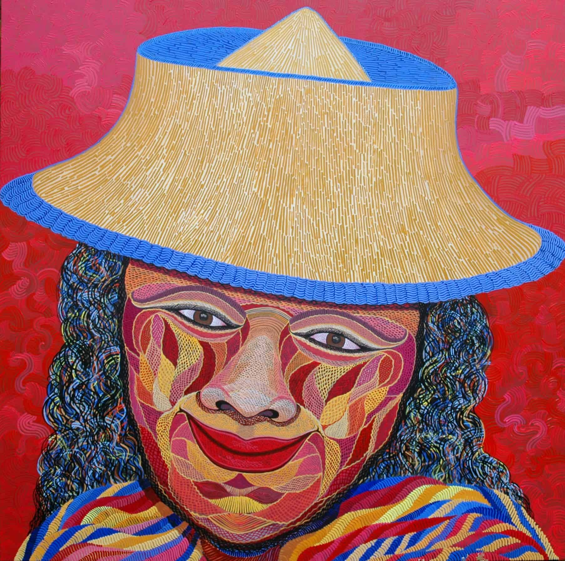 f7-2014-10_self-portrait-with-hat_200x200cm_Acrylic-on-canvas